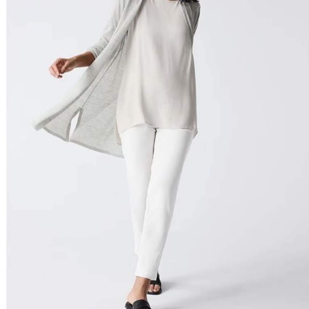 Eileen Fisher
Washable Stretch Crepe Slim Leg Ankle Pants size 1X